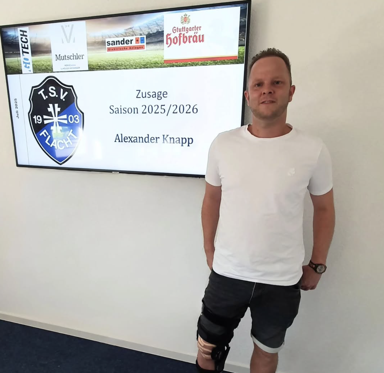 Kaderneuigkeiten für die Saison 2025/2026: Alexander „Ali“ Knapp hängt noch ein Jahr dran!